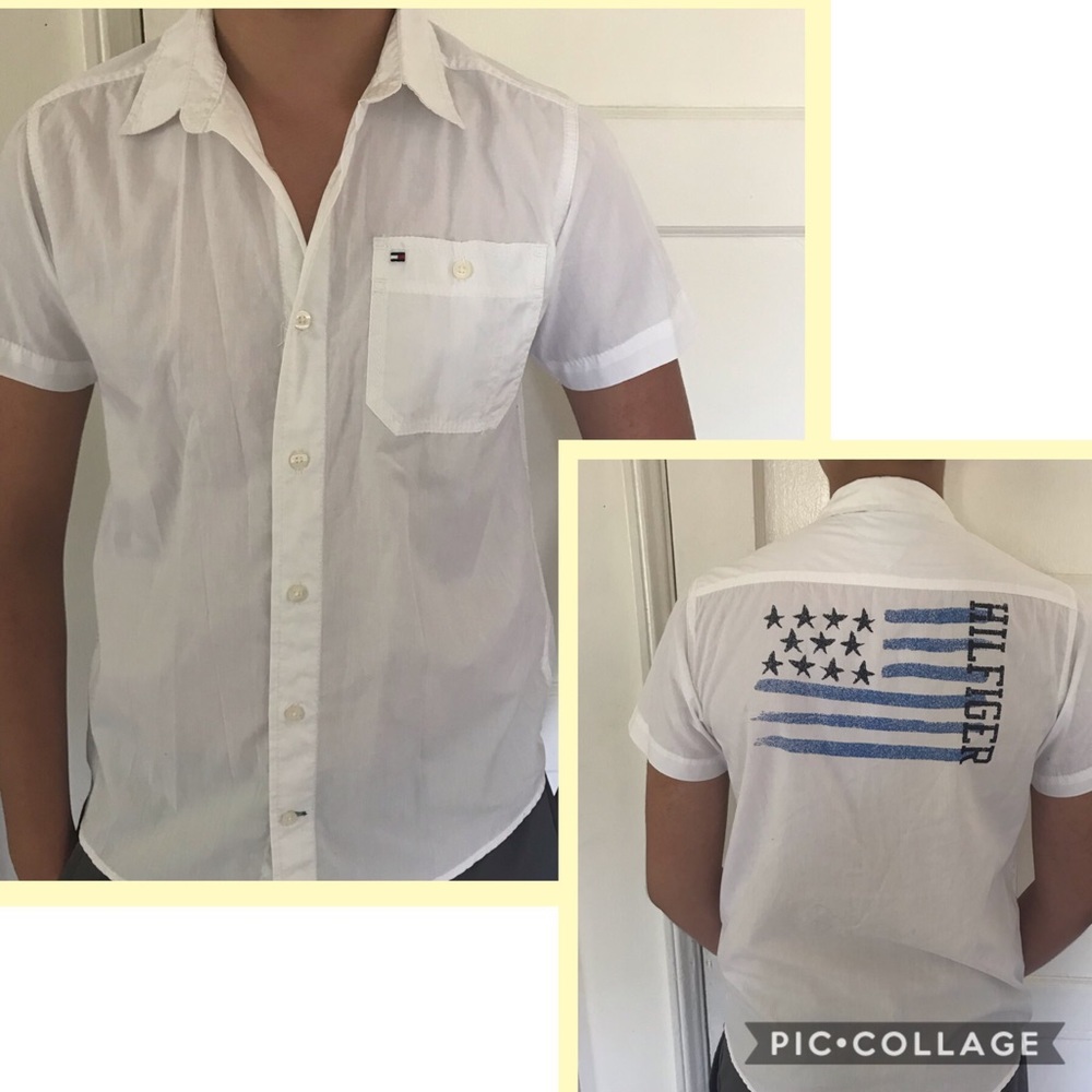 New Men's/Teen's Tommy Hilfiger ShortSleeves Shirt - Picture 4 of 7